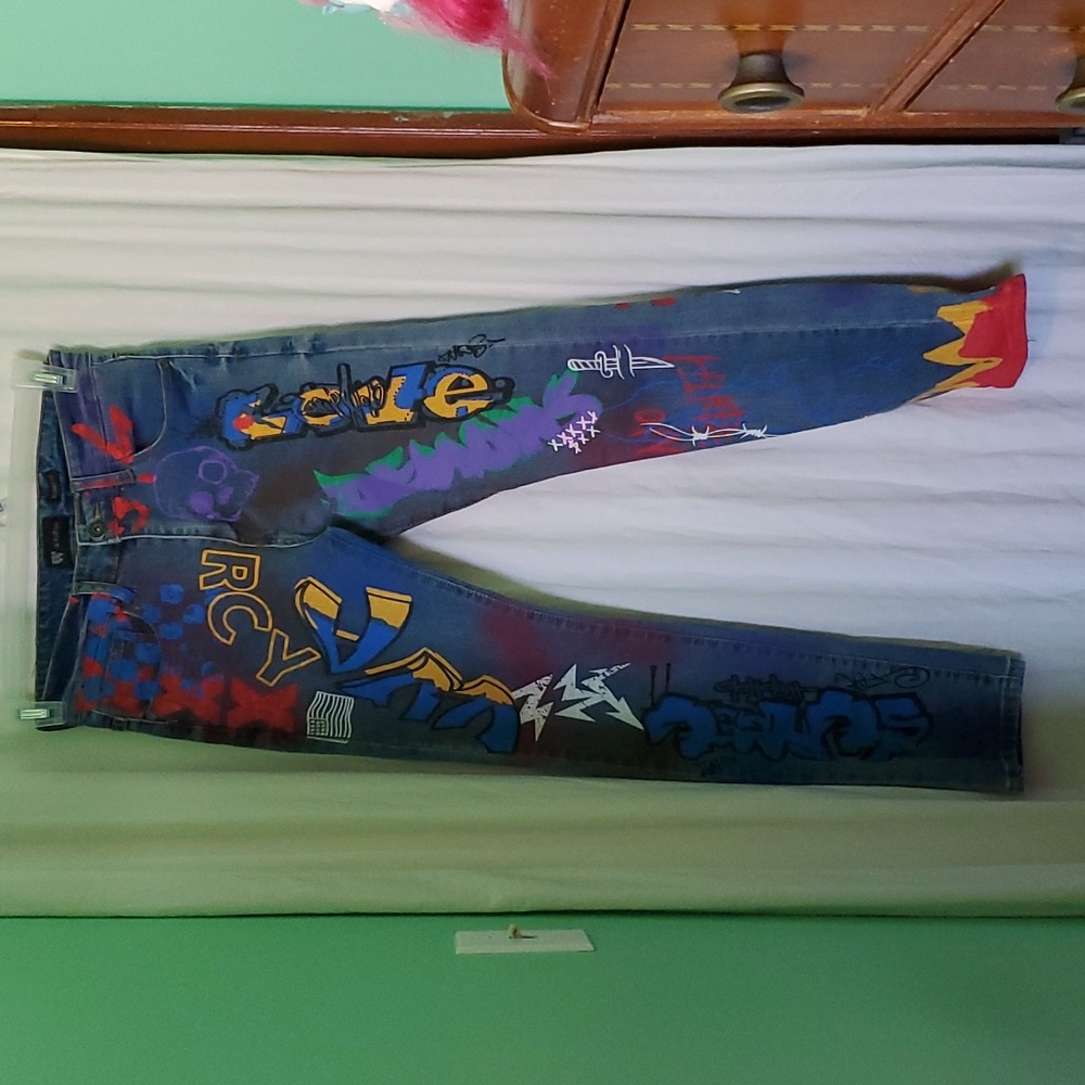Waimea Grafitti Denim Skinny Jeans